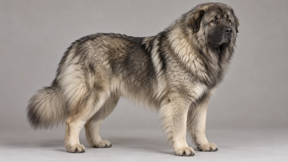 Kafkas Çoban Köpeği köpek — gri (klasik) renk