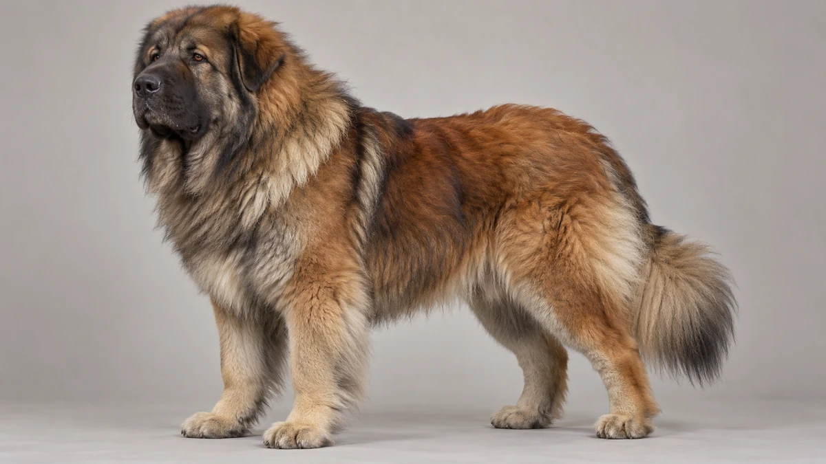 Kafkas Çoban Köpeği köpek — kızıl-gri karışım renk