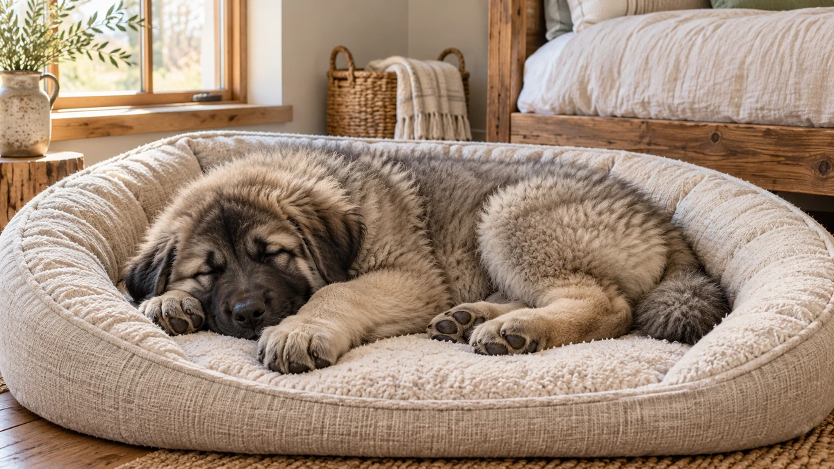 Kafkas Çoban Köpeği ilan — uyuyan Kafkas Çoban yavru ilan fotoğrafı